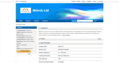 Desktop Screenshot of melrob.vvchem.com