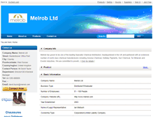 Tablet Screenshot of melrob.vvchem.com